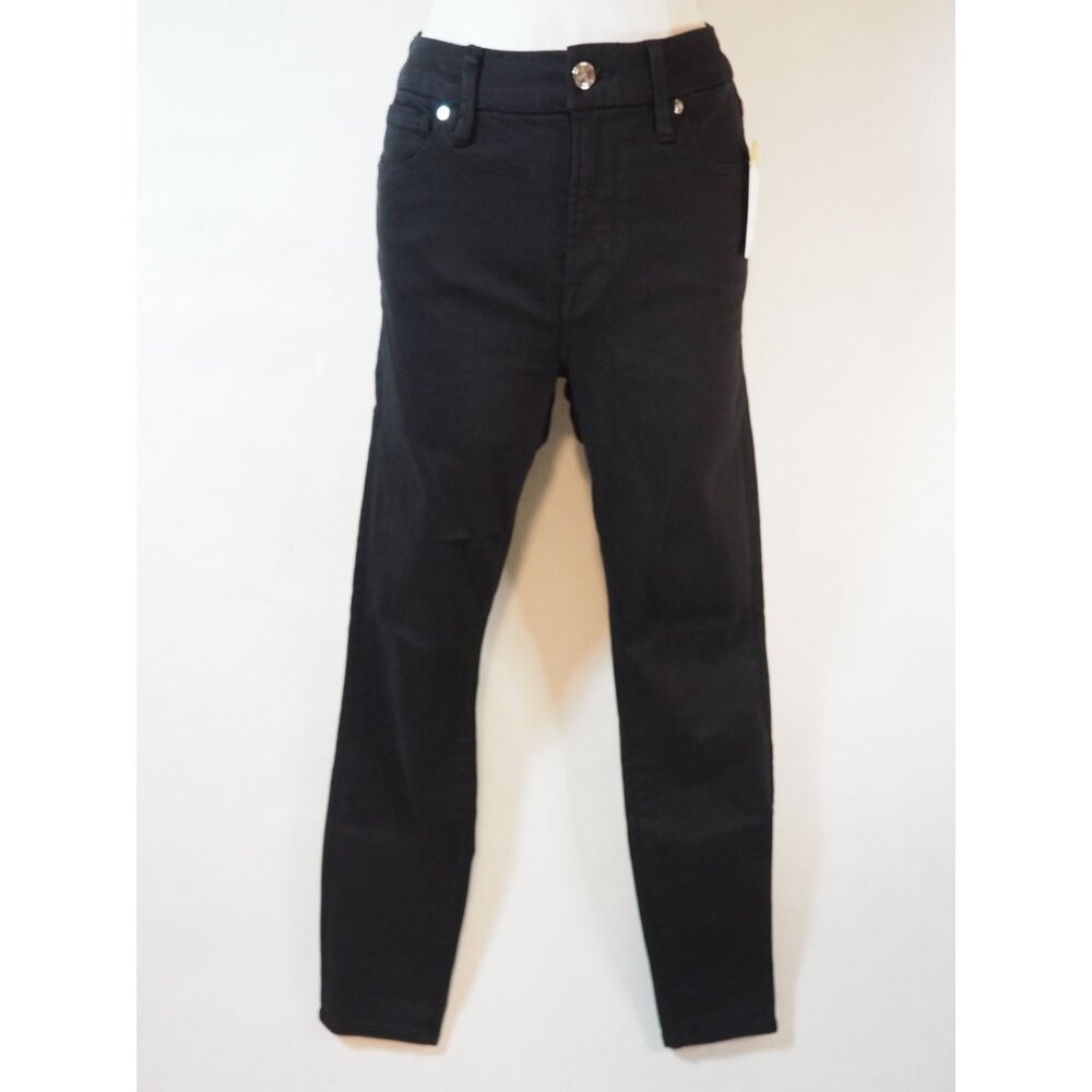 Good American Black Straight Skinny Denim Jeans, Size 2 (US)